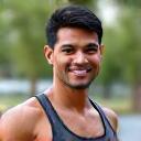 Gambar profil Ali Bin Hassan, seorang pelari maraton