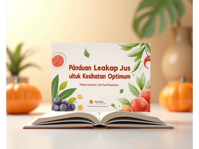 Muka depan e-book Panduan Lengkap Jus