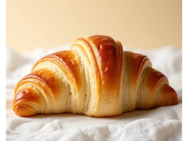 Croissant butter fresh-baked