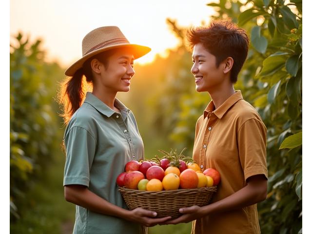Petani tempatan di Malaysia sedang gembira menuai buah-buahan untuk Rasa Juicery
