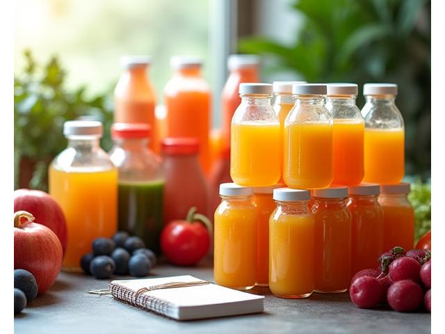 Set jus detoks 7 hari Rasa Juicery dengan panduan